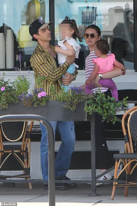 Joe Jonas Is Seen For The First Time With Daughters After Divorce