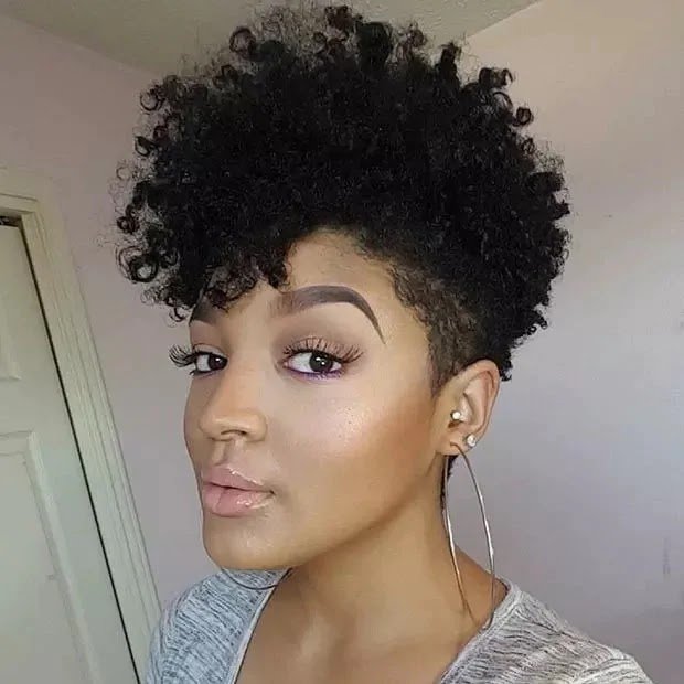 20 Quick and Simple short natural hairstyles for Hard Working Ladies ...