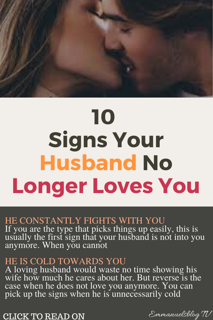 10 Signs Your Husband No Longer Loves You