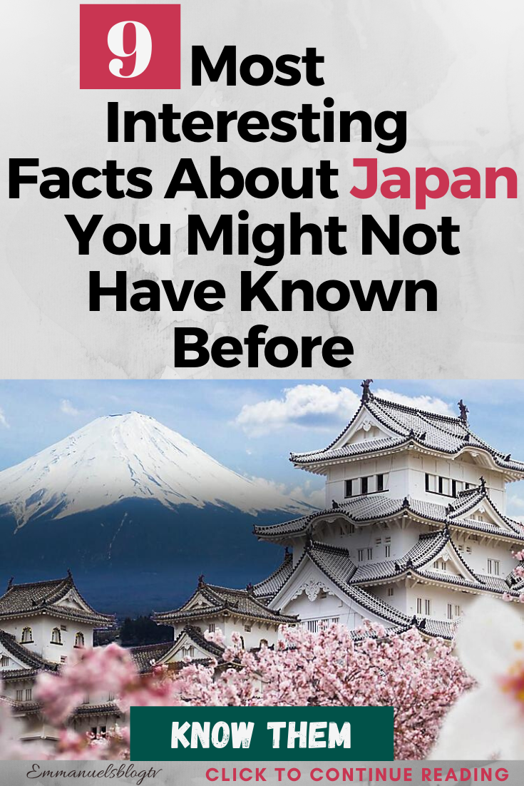 9 Most Interesting Facts About Japan You Might Not Have Known Before