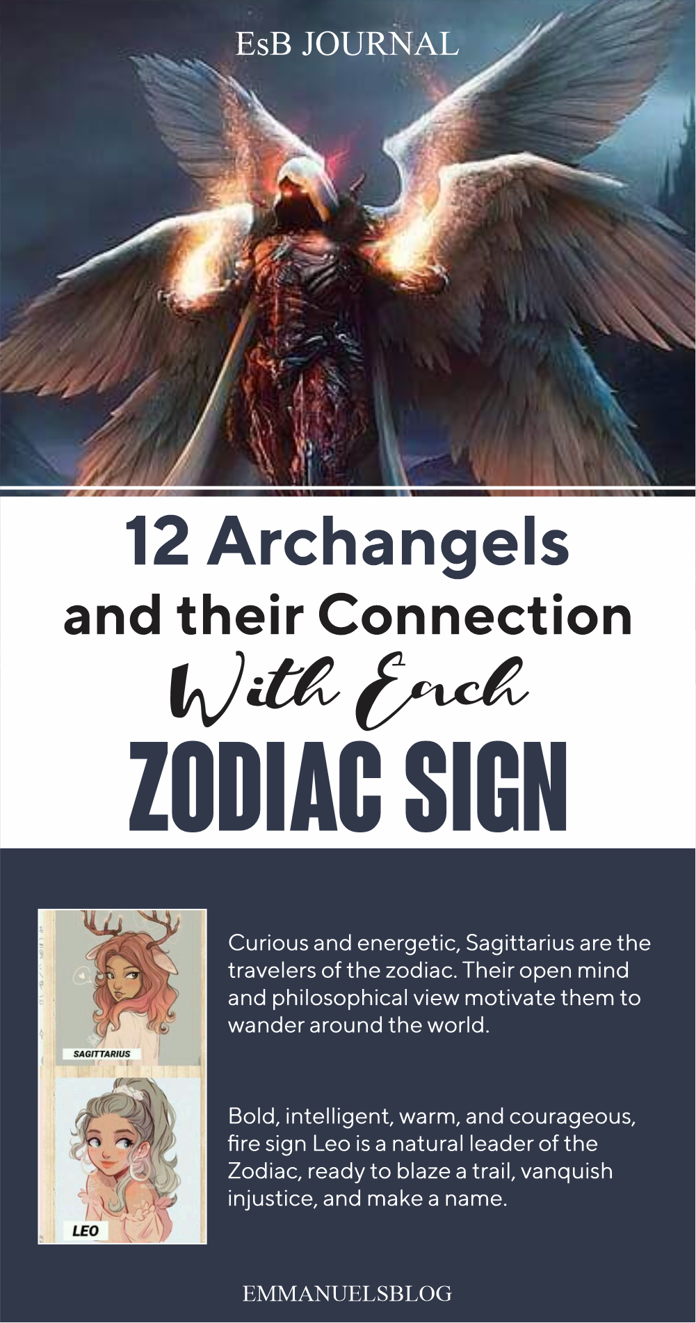 12 Archangels and their Connection With Each Zodiac Sign - From Aries ...