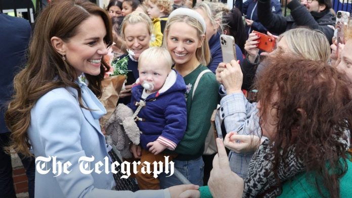 Moment Schoolboy Squeals With Joy After Meeting William And Kate