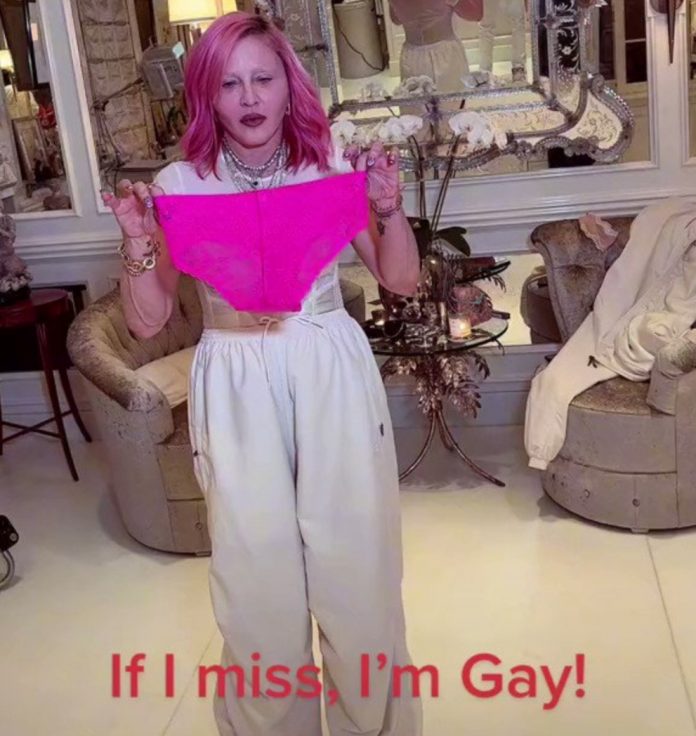 Madonna hints at being gay in new TikTok video