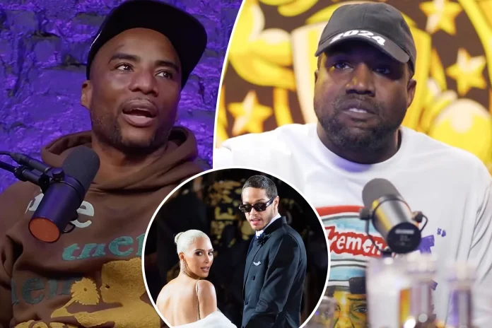 Charlamagne Tha God claims Kanye West yelled at him over Pete Davidson's '10 inch manhood' during romance with Kim Kardashian