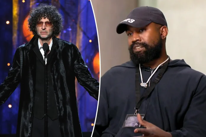 Media personality, Howard Stern compares Kanye West to Adolf Hitler following the rapper's stream of anti-Semitic remarks