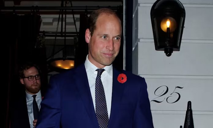 Prince William Appears At Private Member's Club For Special Event Close To His Heart