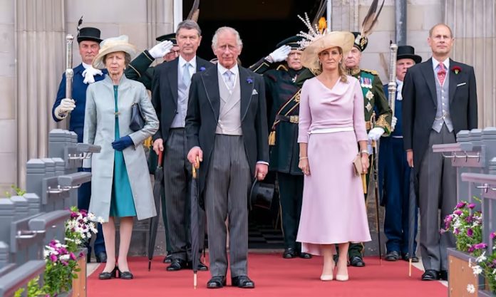 King Charles Pictured With Princess Anne And Prince Edward For First Time Since The Queen's Funeral