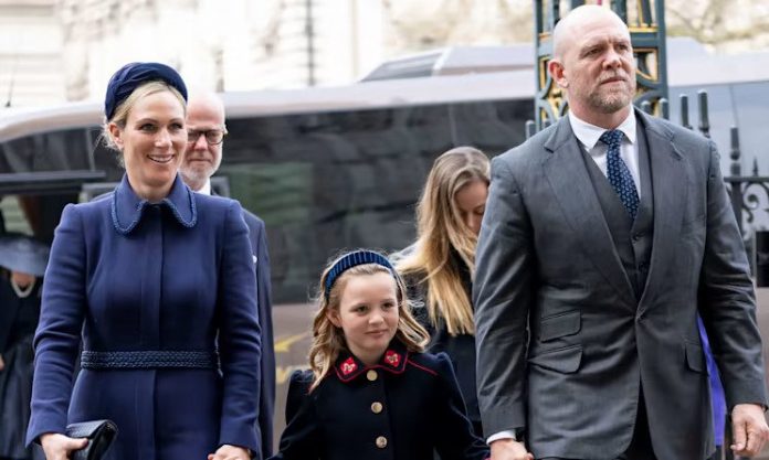 Mike And Zara Tindall's Daughter Mia Reveals Cheeky Side In Sweet Parenting Moment