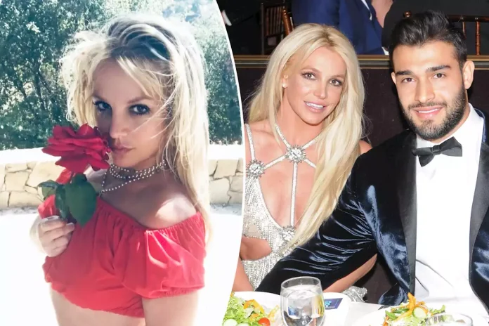 Britney Spears says she doesn't know if she was 'that present' when she married Sam Asghari months ago