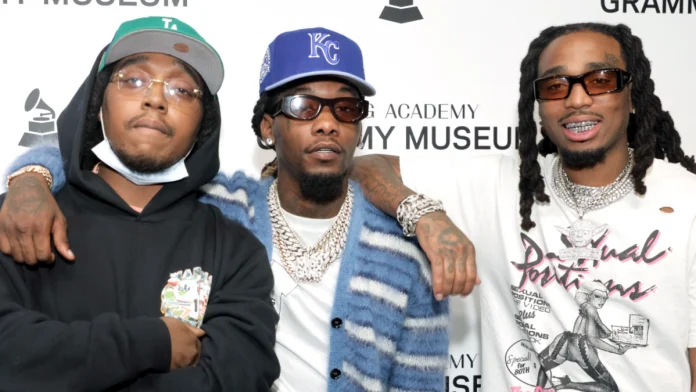 Offset, Quavo, Drake and others give emotional speeches at Takeoff's memorial service in Atlanta