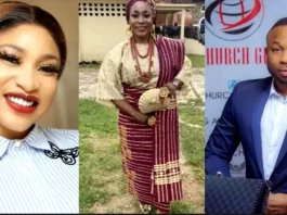 Tonto Dikeh Hits After Ex-Husband Olakunle Churchill’s Cousin Dragged Her Over Mini Man Comment