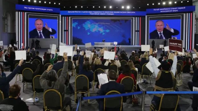 Vladimir Putin SCRAPS His Annual Live TV Press Conference 