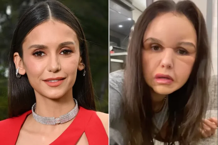 Nina Dobrev Shares Shocking Makeup Transformation From Love Hard