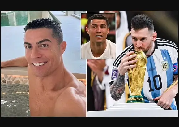 Cristiano Ronaldo shares first picture since long-term rival Lionel ...