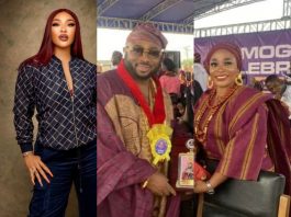 I think Churchill might be the biggest thing that ever happened to you Churchill's cousin drags Tonto Dikeh for mini man comment