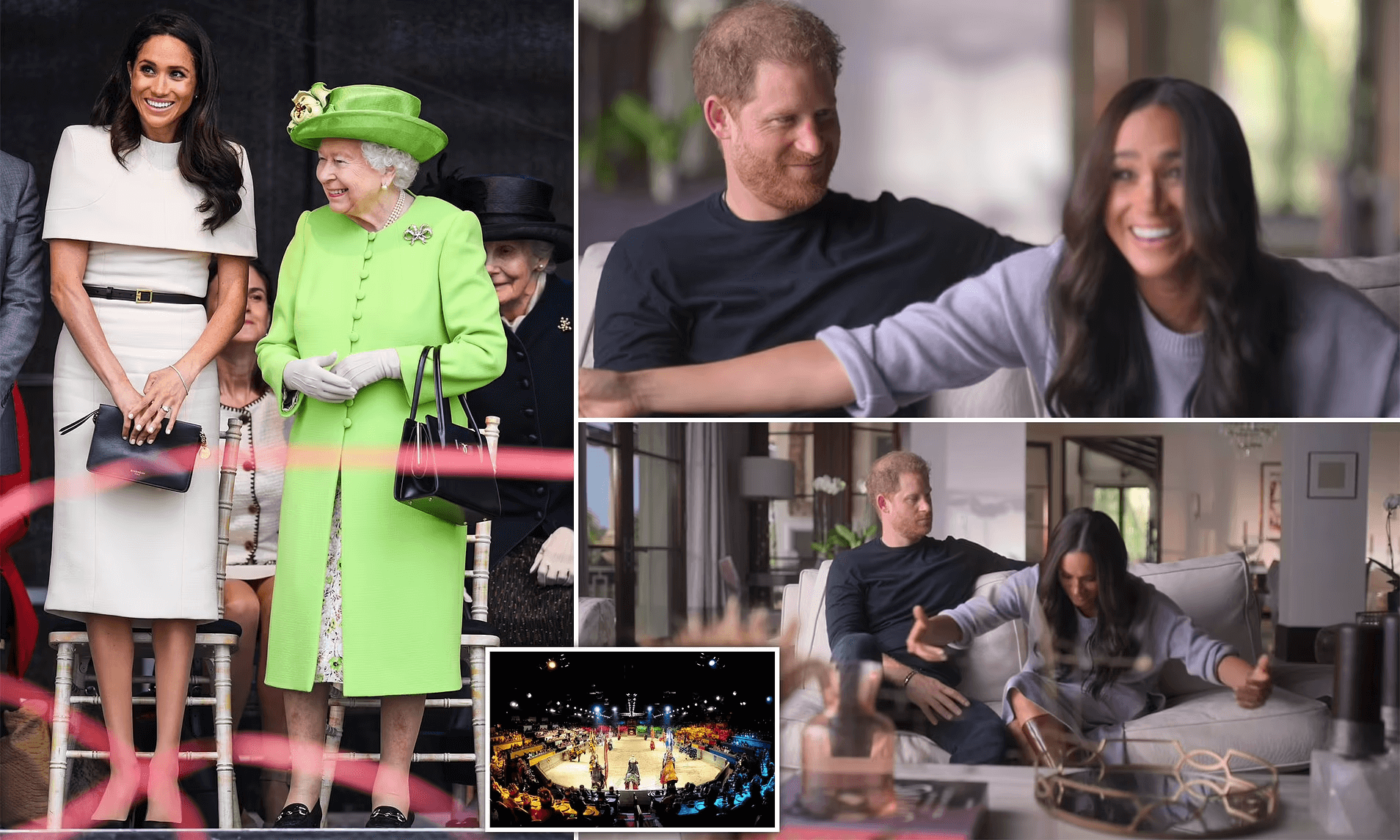 Meghan Compares Meeting The Queen To A Banquet At Medieval Times