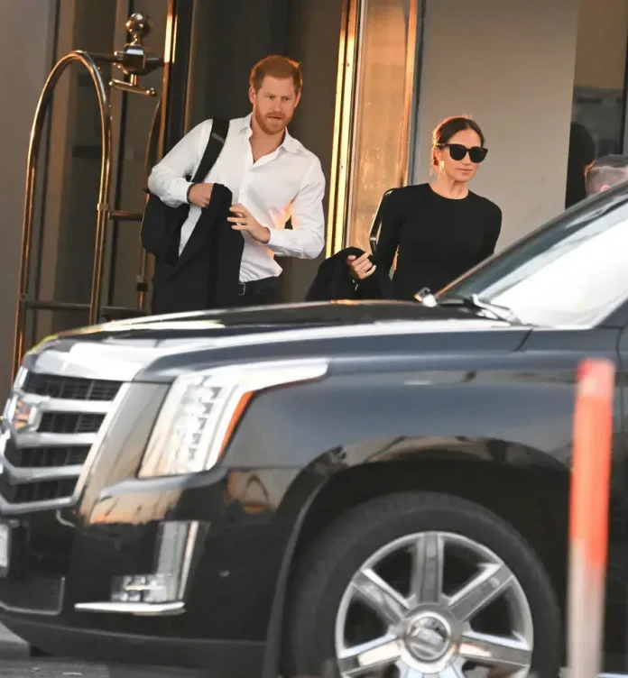 Prince Harry And Meghan Markle Pictured Arriving In NYC Ahead Of Netflix Docuseries Release