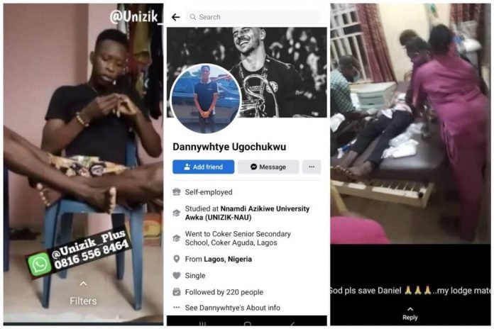 UNIZIK student shot and slayed by armed robbers while She attempt to collect sim card from his stolen phone