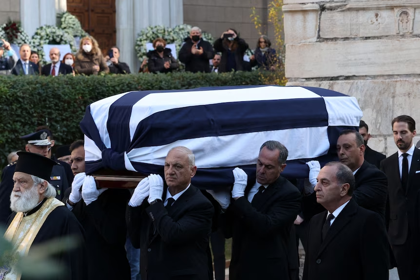 Europeans Arrive In Athens For The Former King Of Greece Funeral