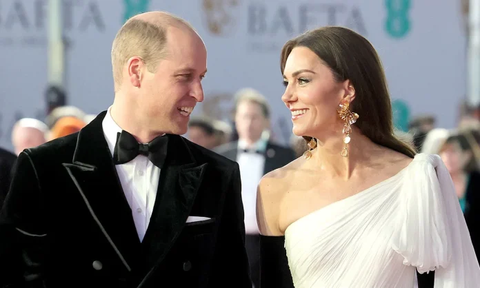 Cheeky Moment Between Prince William And Kate Caught On Camera At The Baftas