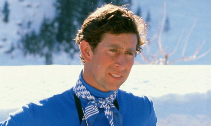 King Charles Bemused By Princess Diana's Ski Slope Silliness In Viral Clip