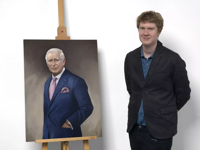 First Official Portrait Of Charles III Is Unveiled 