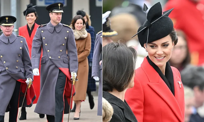 Photos: Princess Kate Joins Prince William As He Makes Debut In New Role