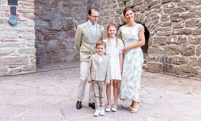 Crown Princess Victoria Shares Adorable New Photo Of Prince Oscar And Pet Dog