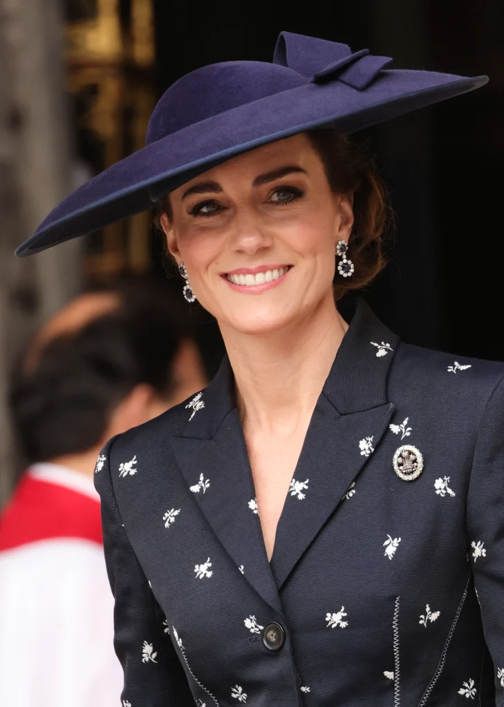 Kate Middleton Stuns In Erdem Outfit For Commonwealth Day Service