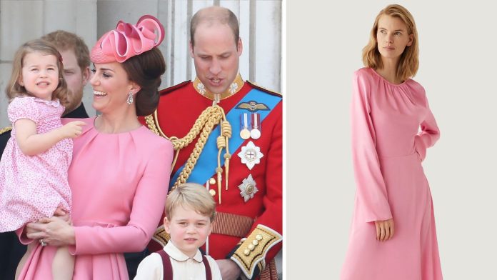 Loved Princess Kate’s Pink Alexander Mcqueen Dress? M&S Just Dropped A £49 Lookalike