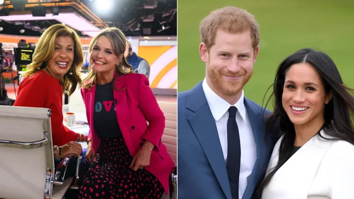 Savannah Guthrie And Hoda Kotb Joke About Prince Harry And Meghan Markle's Coronation Invite