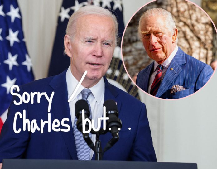 President Joe Biden Will Not Attend The Coronation Of King Charles III