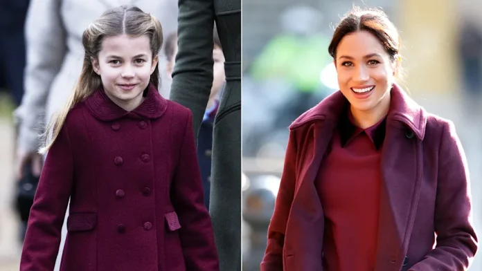 Princess Charlotte's Pretty Tea Dress Has The Sweetest Link To Aunt Meghan