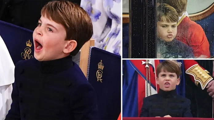 Playful Prince Louis' Cheeky Expressions He Couldn't Hide At The Coronation – Best Photos