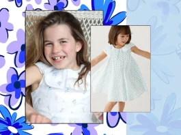 This Sweet M&S Kids Dress Is Giving Us Major Princess Charlotte Birthday Outfit Vibes