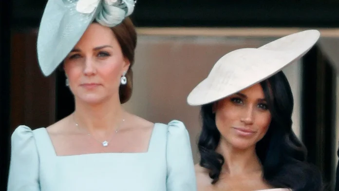 Meghan Markle's Awkward Encounter With Princess Kate At Trooping The Colour Unearthed