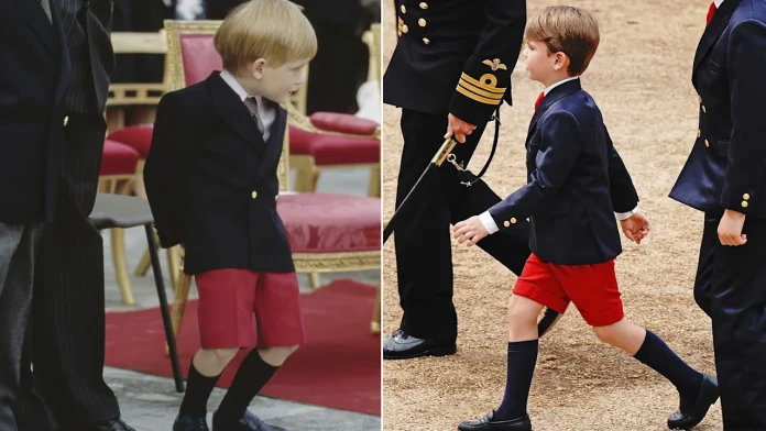 Prince Louis Wears Identical Outfit To The One His Uncle Prince Harry Wore 34 Years Ago