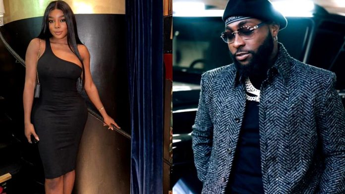 “You Are Becoming Mean. You’re Taking It Too Far” – French Lady Who Claims To Be Pregnant For Davido Berates Anita Brown