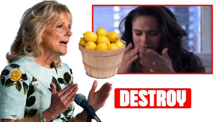 Video: Jill Biden Was 'In On The Joke' When Meghan Sent A Basket Of Lemons