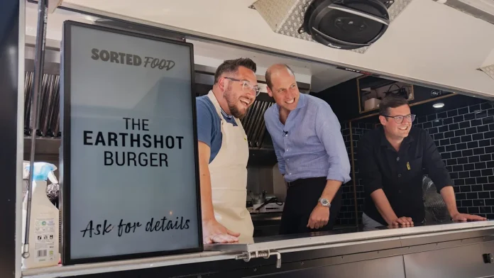 Prince William Shocks Customers As He Serves Up Burgers