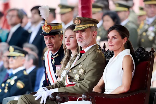 Princess Leonor, 17, Visits Military School With King Felipe And Queen ...