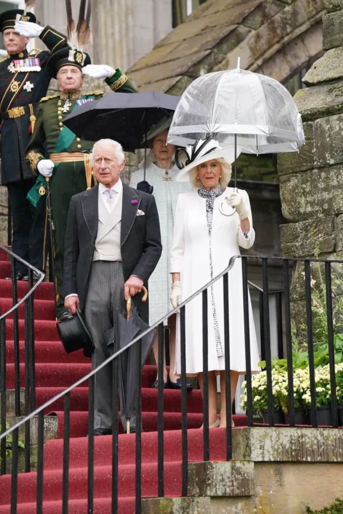 Princess Anne Joins King Charles And Queen Camilla At Royal Garden Party