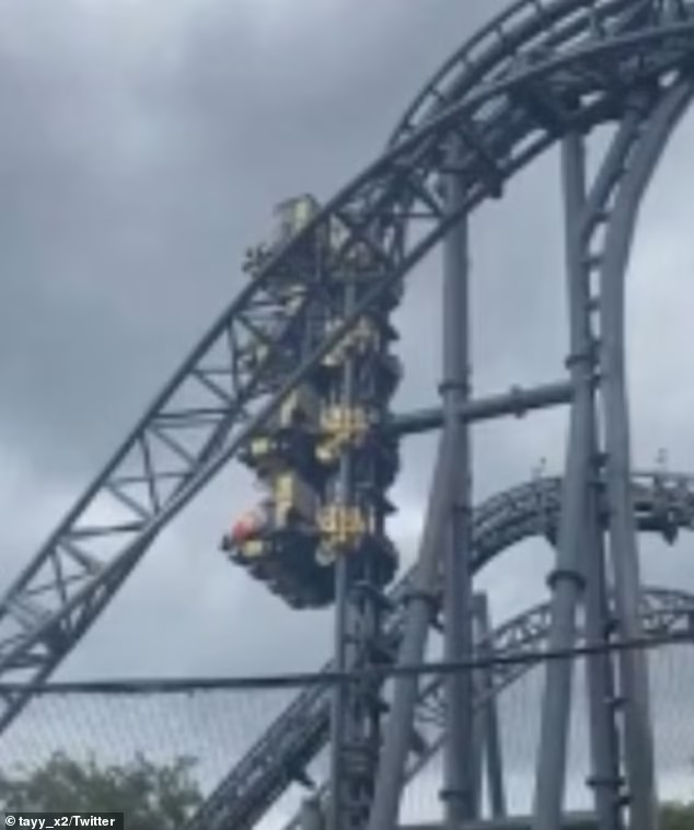 Moment Alton Towers ride 'breaks down' eight years after horror crash