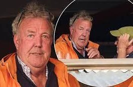 Jeremy Clarkson Cuts Relaxed Figure On Second Day Of The Big Festival