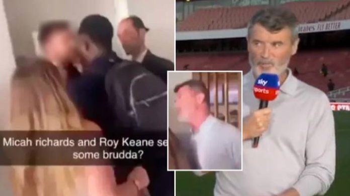 Update: Man, 42, Is Arrested On Suspicion Of Assault After Manchester United Legend Roy Keane Was 'Headbutted By A Fan At Arsenal's Emirates Stadium'