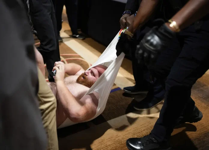 Man Is Dragged Out Of Hillary Clinton Event After Asked About Epstein (video)