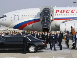 Putin Arrives In China To Meet President Xi In Rare International Trip 