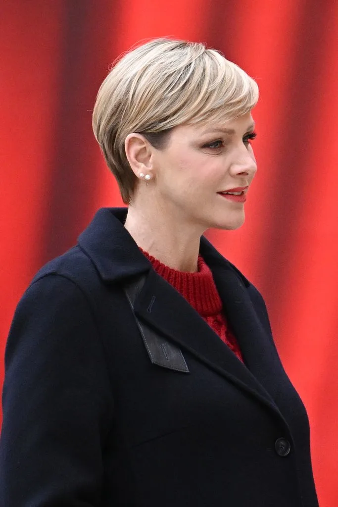 Princess Charlene Rocks Daring Beauty Look For Festive Outing With ...