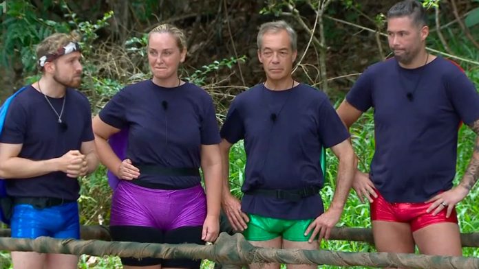 I'm A Celebrity Campmates Take On The Legendary Cyclone Challenge Amid Hosts Ant And Dec's Fears They Would Not Complete It Ahead Of Series Final