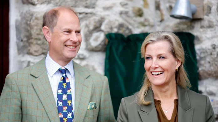 Prince Edward And Sophie The Duchess Of Edinburgh Share Poignant Christmas Card Signed By Their Two Children